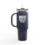 One Mile Veteran/Citizen/Civil Servant/Patriot 40oz Insulated Travel Mug