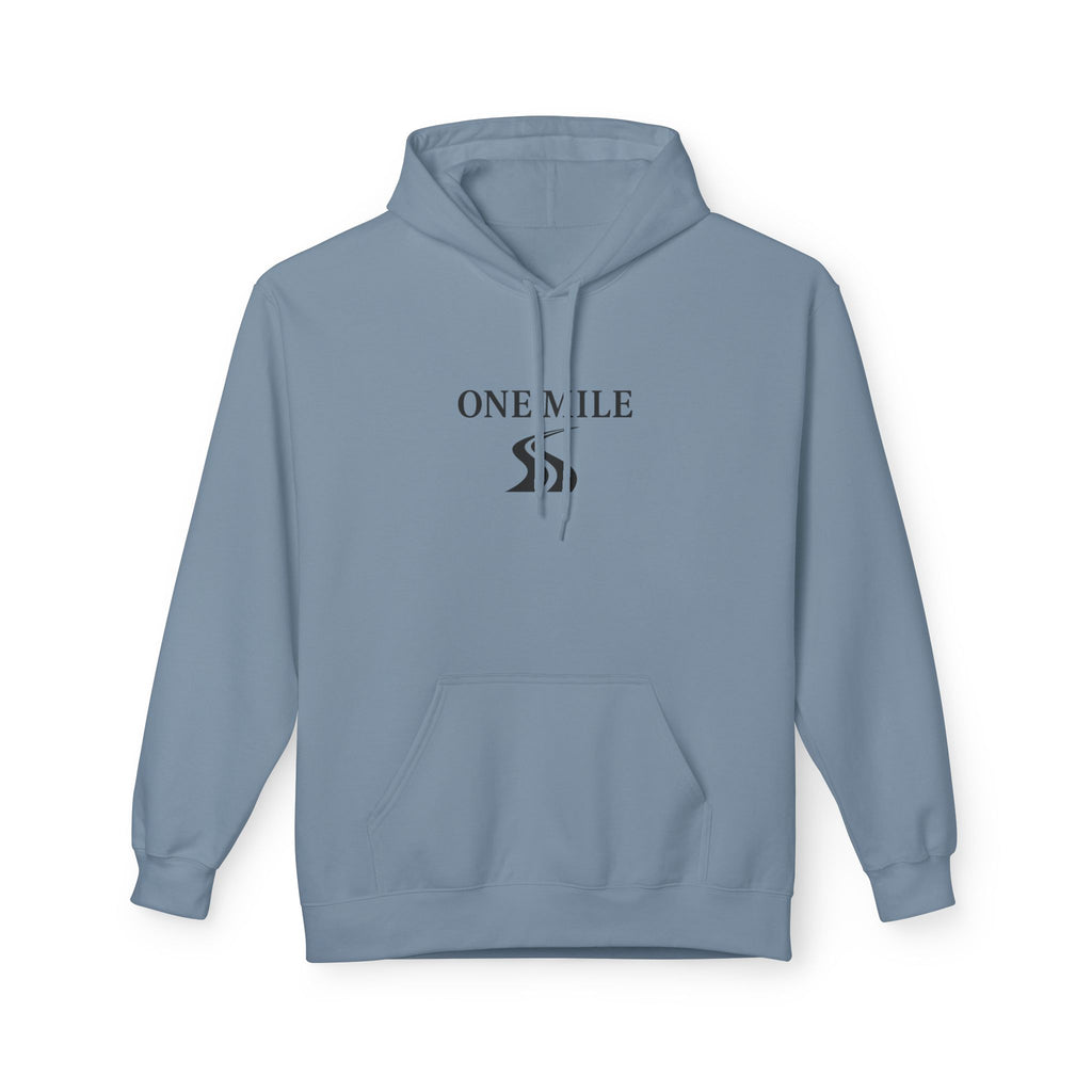 One Mile Hoodie – Minimal Runner Graphic Pullover