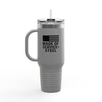 One Mile Veteran/Citizen/Civil Servant/Patriot 40oz Insulated Travel/Office/Workout Mug