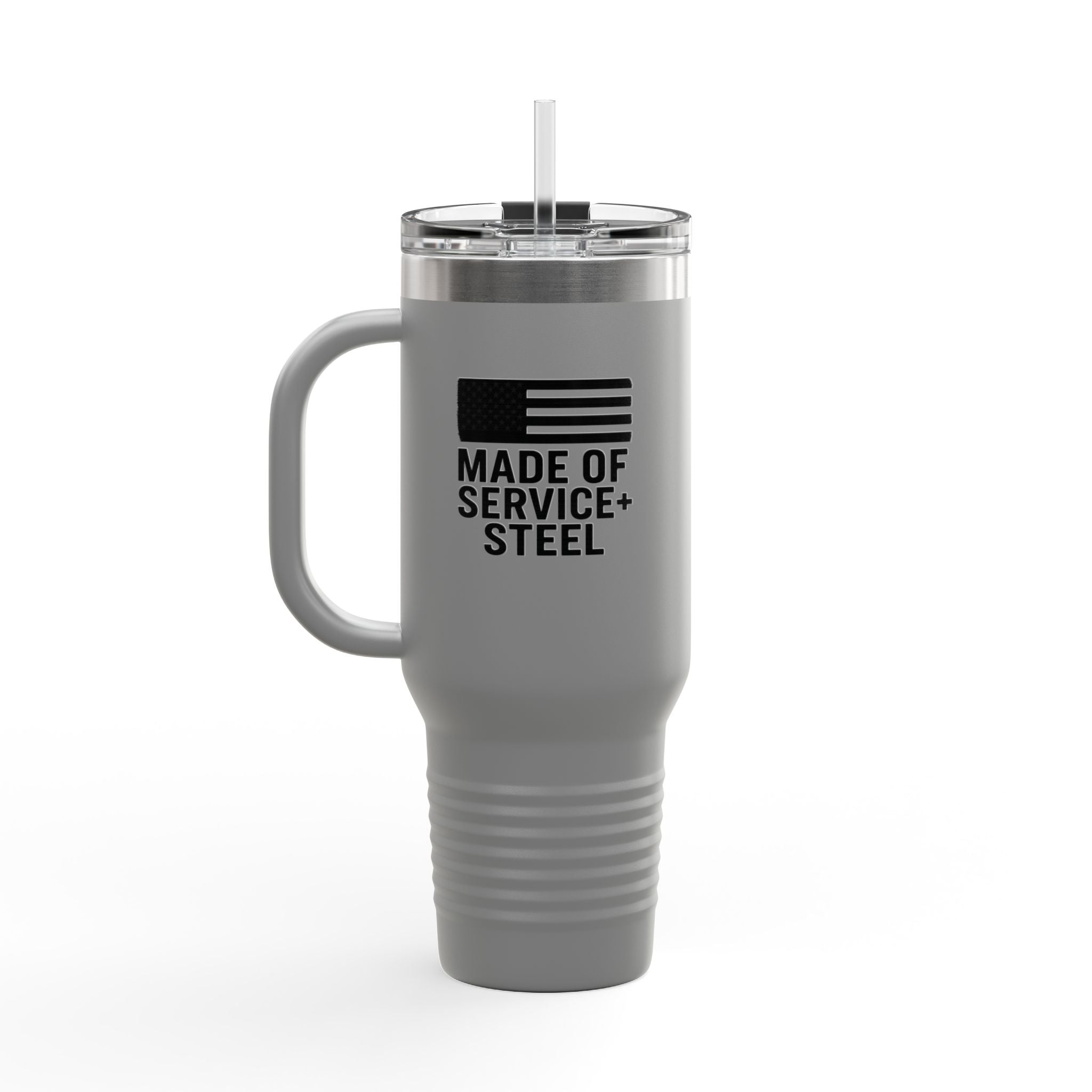 One Mile Veteran/Citizen/Civil Servant/Patriot 40oz Insulated Travel/Office/Workout Mug
