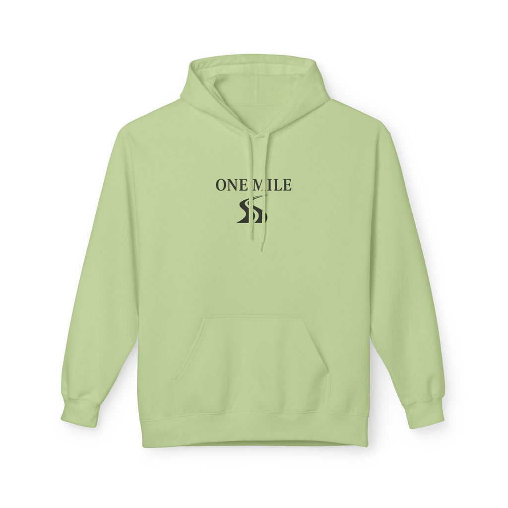 One Mile Hoodie — Minimal Running Graphic Pullover