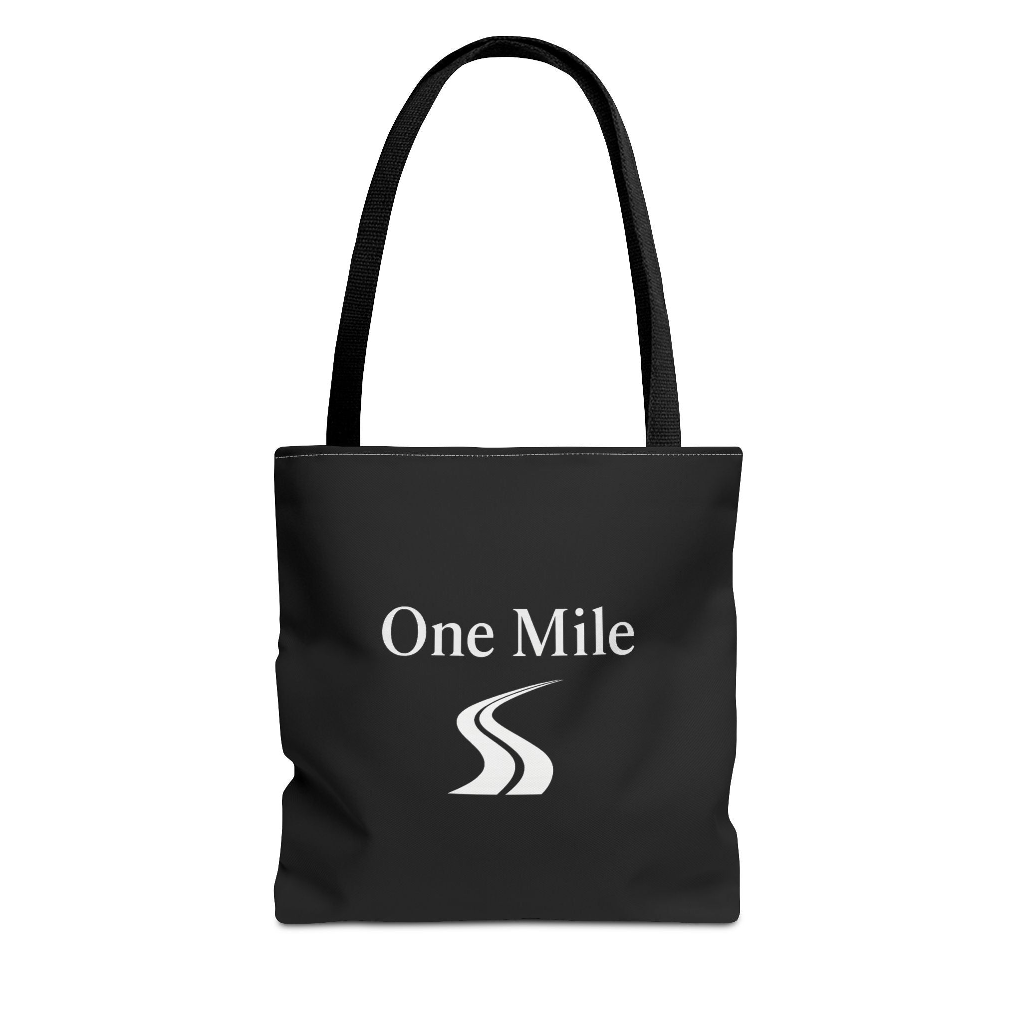 One Mile Logo Tote Bag — Everyday Traveler / Running & Fitness Canvas Tote