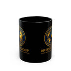 Special Edition Global Support Black Coffee Mug – Motivational Running / Walking Gift / Office / Traveler (11oz & 15oz)