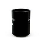 One Mile Black Coffee Mug – Motivational Running / Walking Gift (11oz & 15oz)