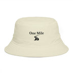 One Mile Bucket Hat — Road Logo Casual Outdoor Sun Hat