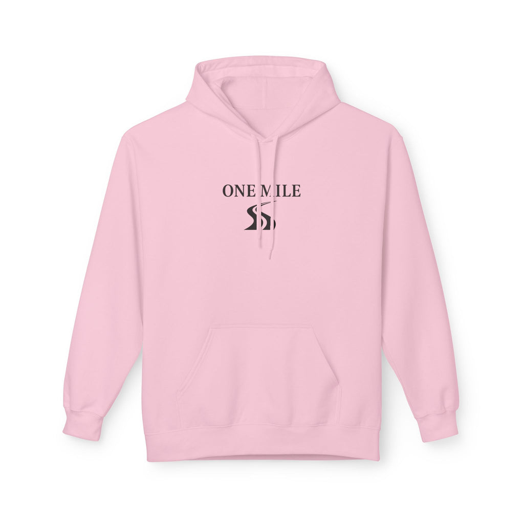 One Mile Hoodie — Minimal Running Graphic Pullover
