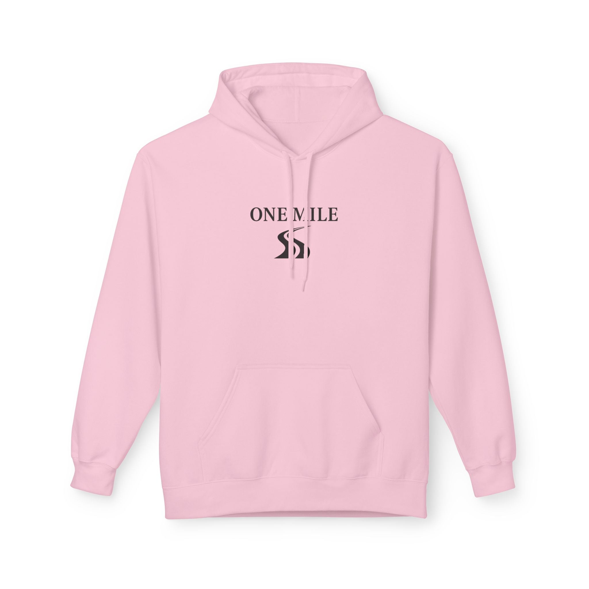 One Mile Hoodie — Minimal Running Graphic Pullover
