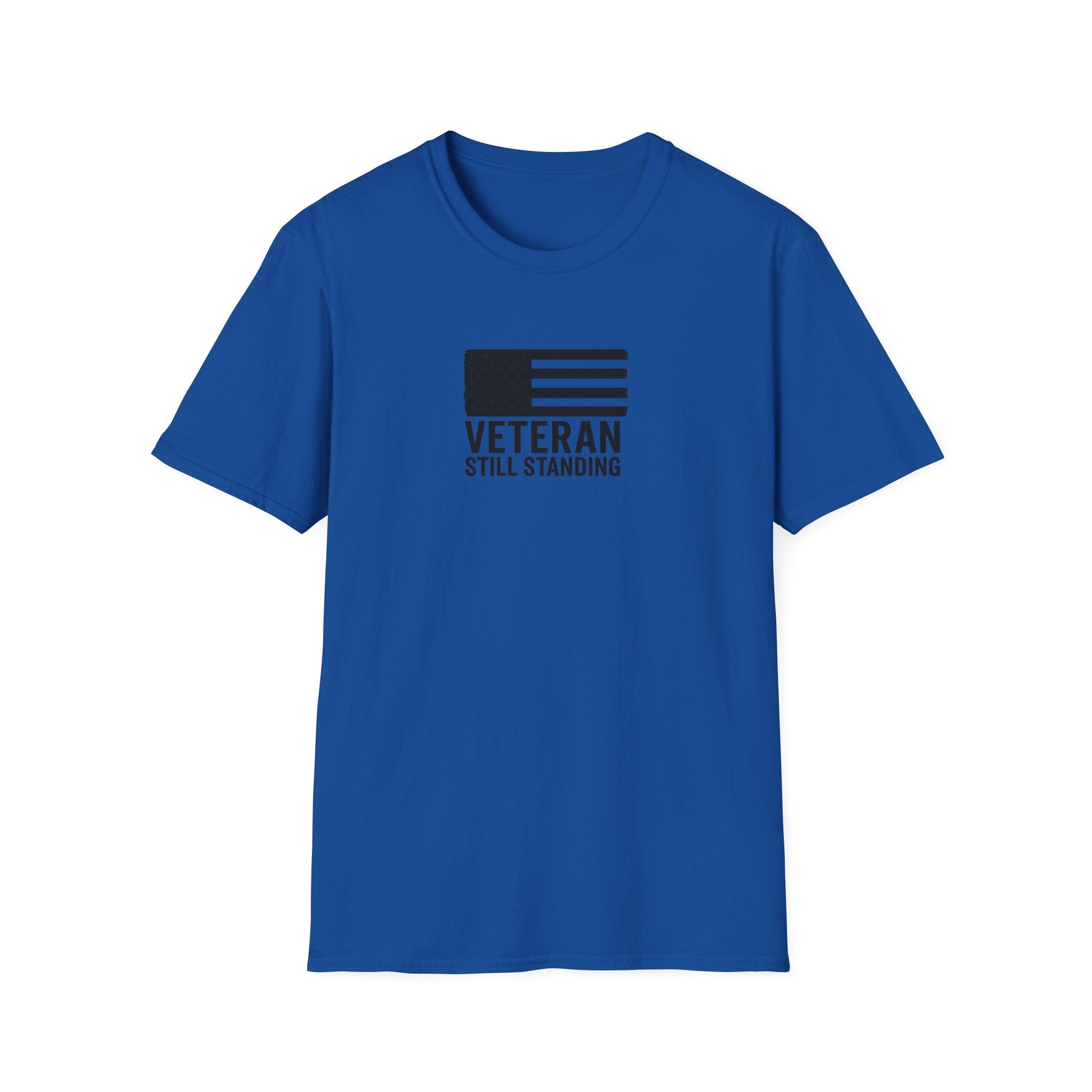 One Mile Veteran/Service Member  — "Still Standing." Motivational Minimalist Tee