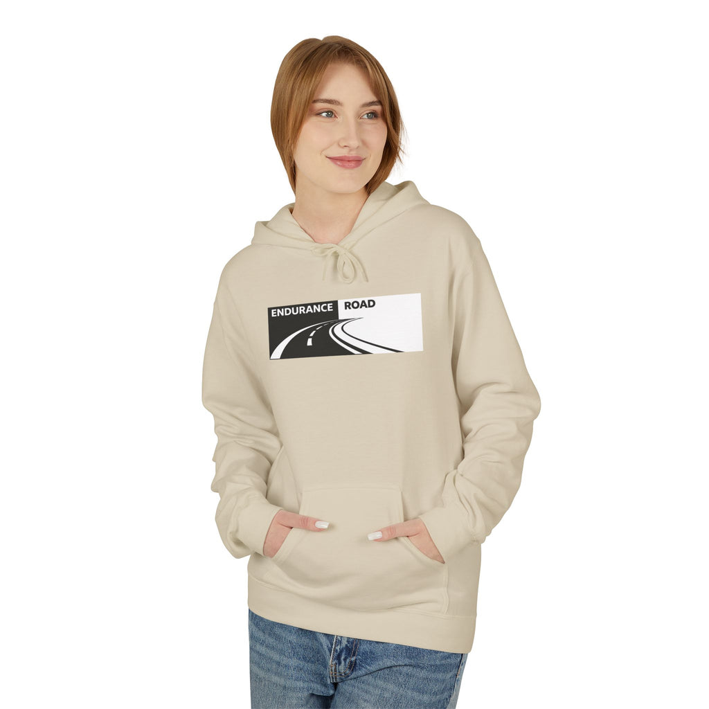 Endurance Road Hoodie – Minimal Runner Graphic Pullover