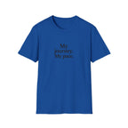 T-Shirt — "My journey. My pace." Motivational Minimalist Tee