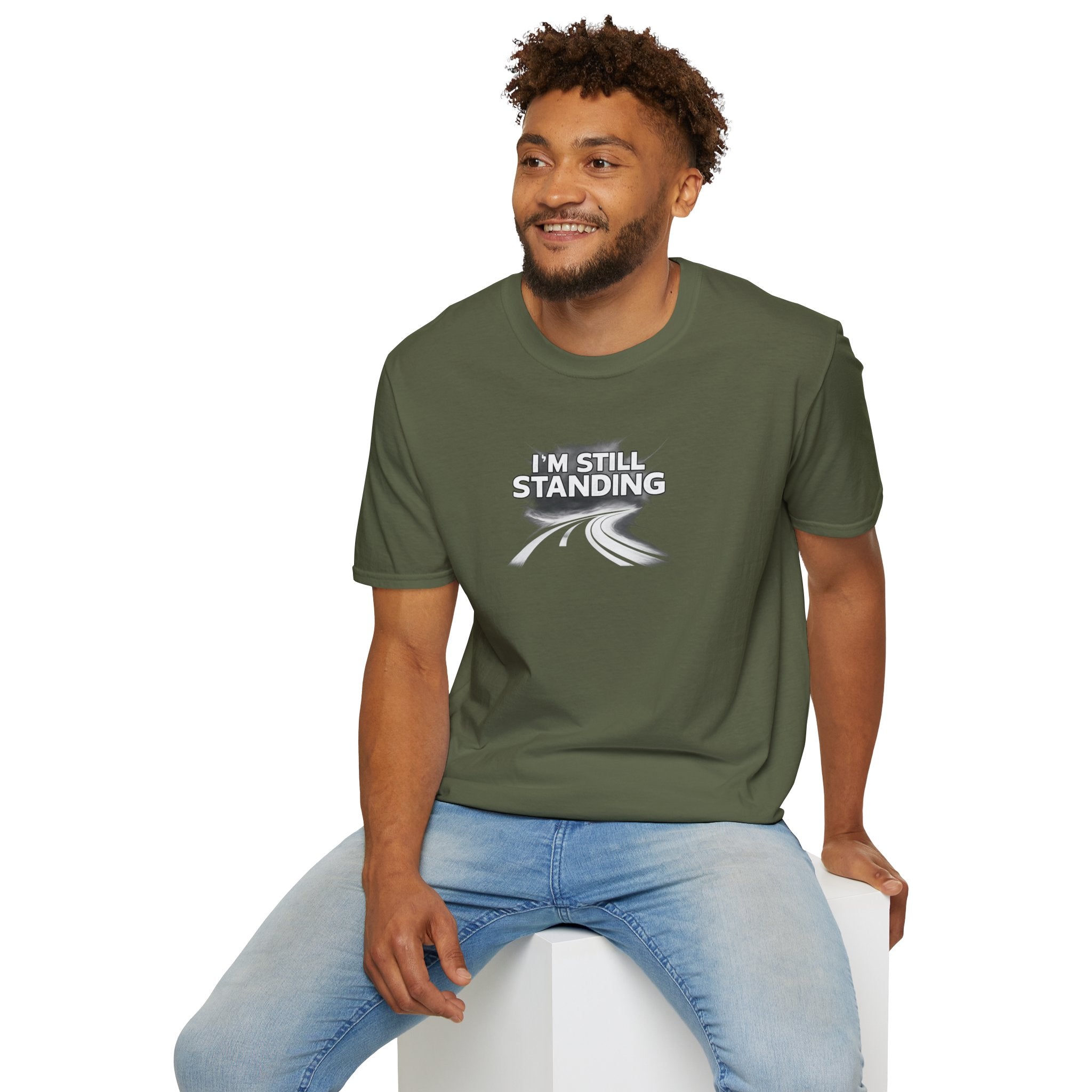 I'm Still Standing Tee -  Motivational Tee for Goal-Getters / Global Movement