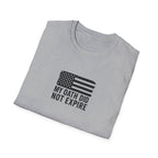 One Mile Veteran/Service Member — "My Oath Did Not Expire" Motivational Minimalist Tee