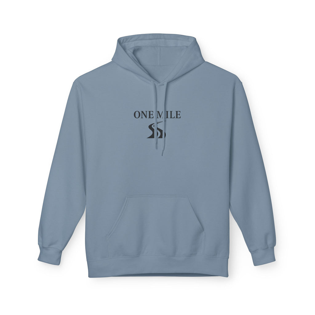 One Mile Hoodie — Minimal Running Graphic Pullover