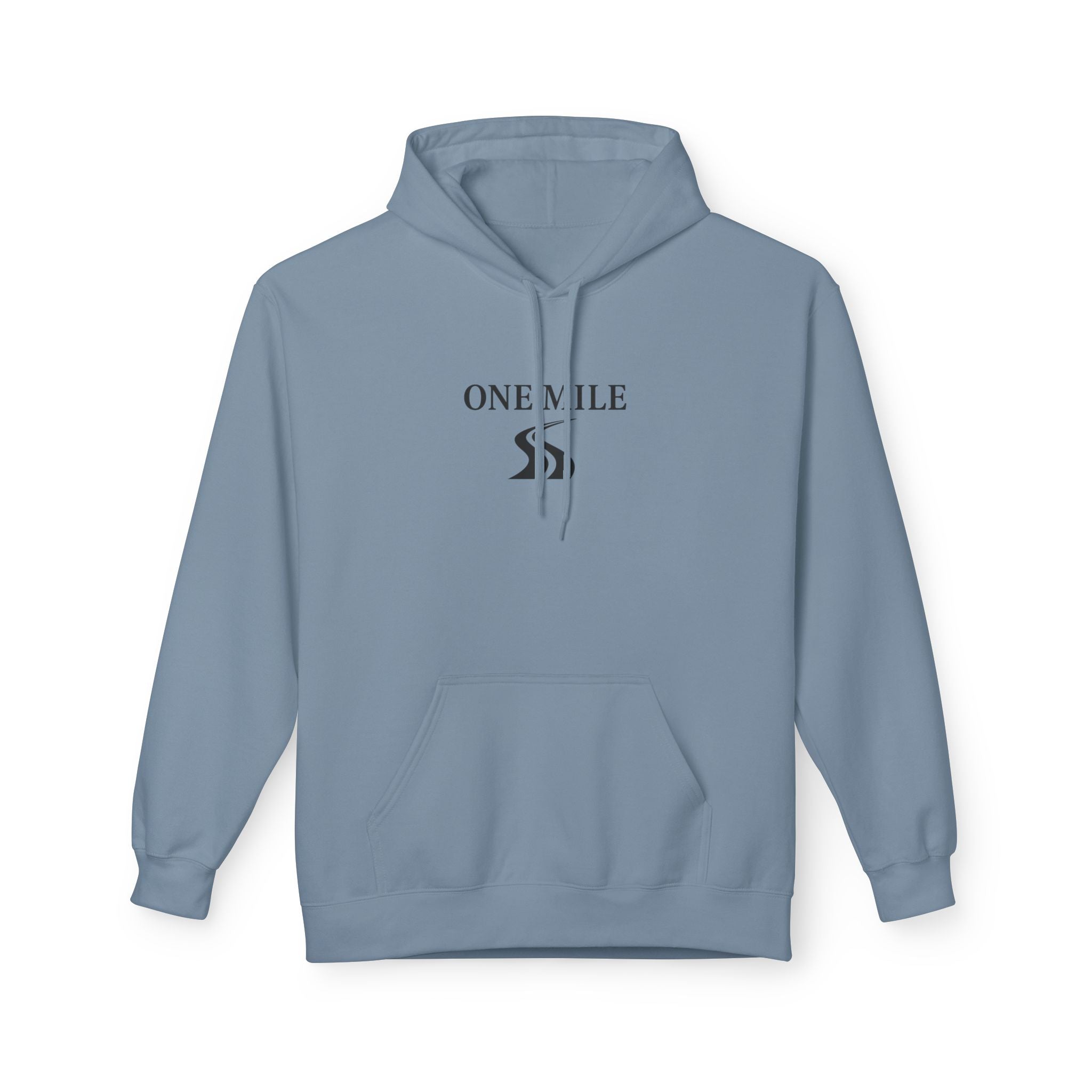 One Mile Hoodie — Minimal Running Graphic Pullover