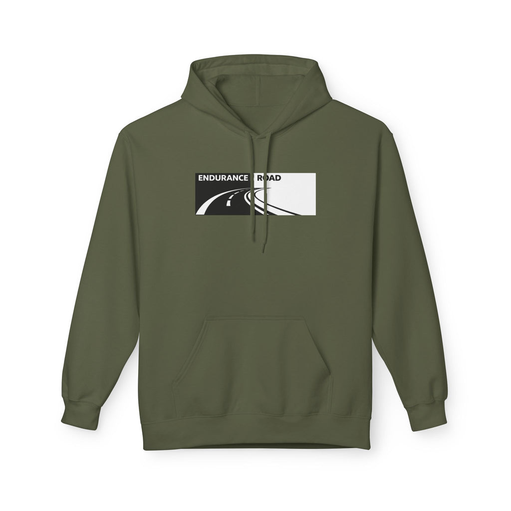 Endurance Road Hoodie – Minimal Runner Graphic Pullover