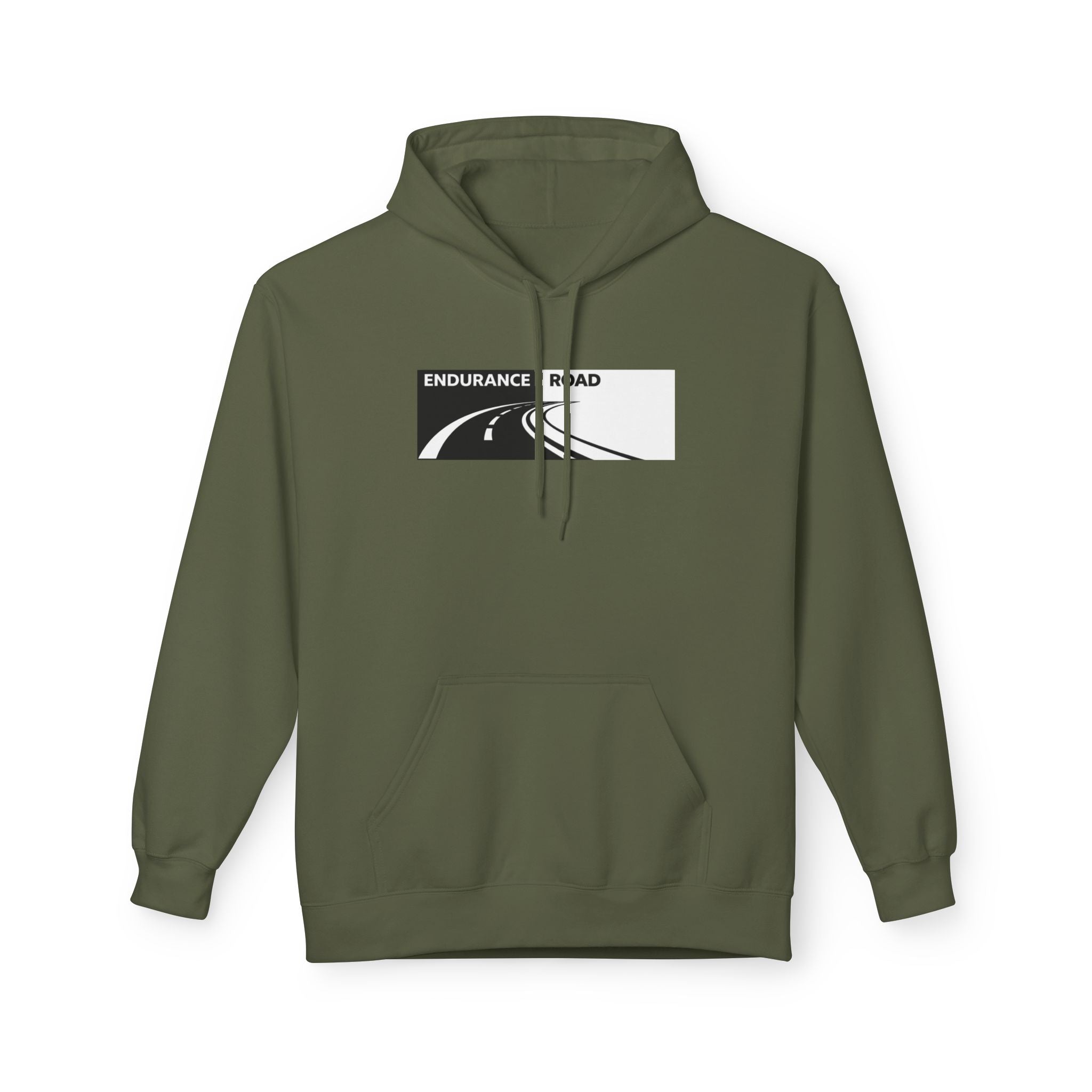 Endurance Road Hoodie – Minimal Runner Graphic Pullover