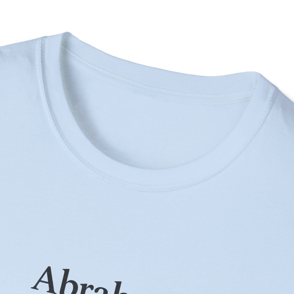 One Mile - Abraham Faith/Hope/Resilience T-Shirt — Minimalist Motivational Tee