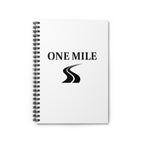 One Mile Spiral Notebook — Branded Ruled Journal for Runners & Events