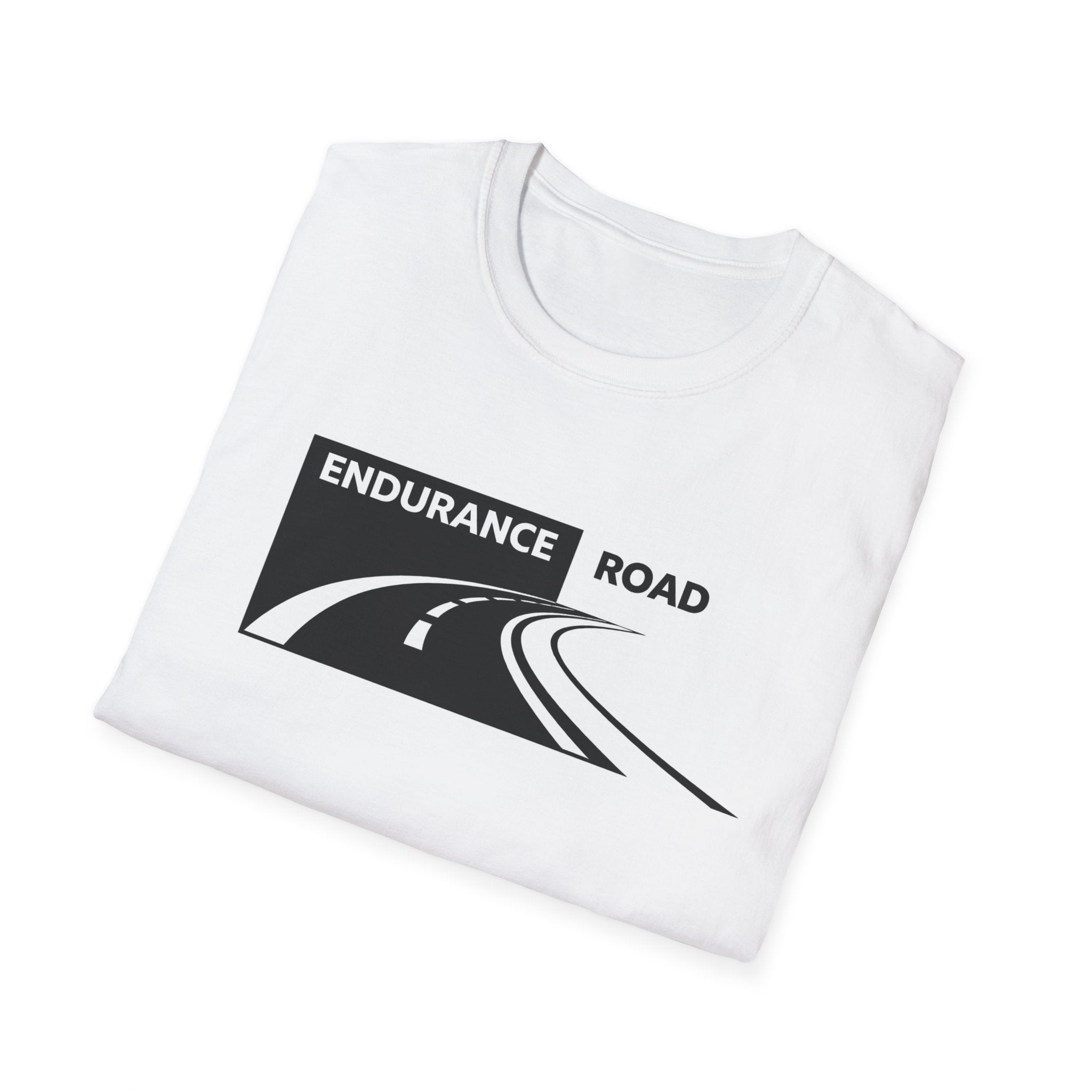 Endurance Road — Motivational Minimalist Tee