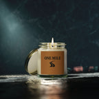 Scented Candle — Coconut Apricot Wax (4oz/9oz) | "ONE MILE" Inspirational Jar Candle