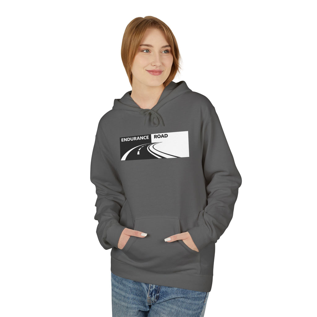 Endurance Road Hoodie – Minimal Runner Graphic Pullover