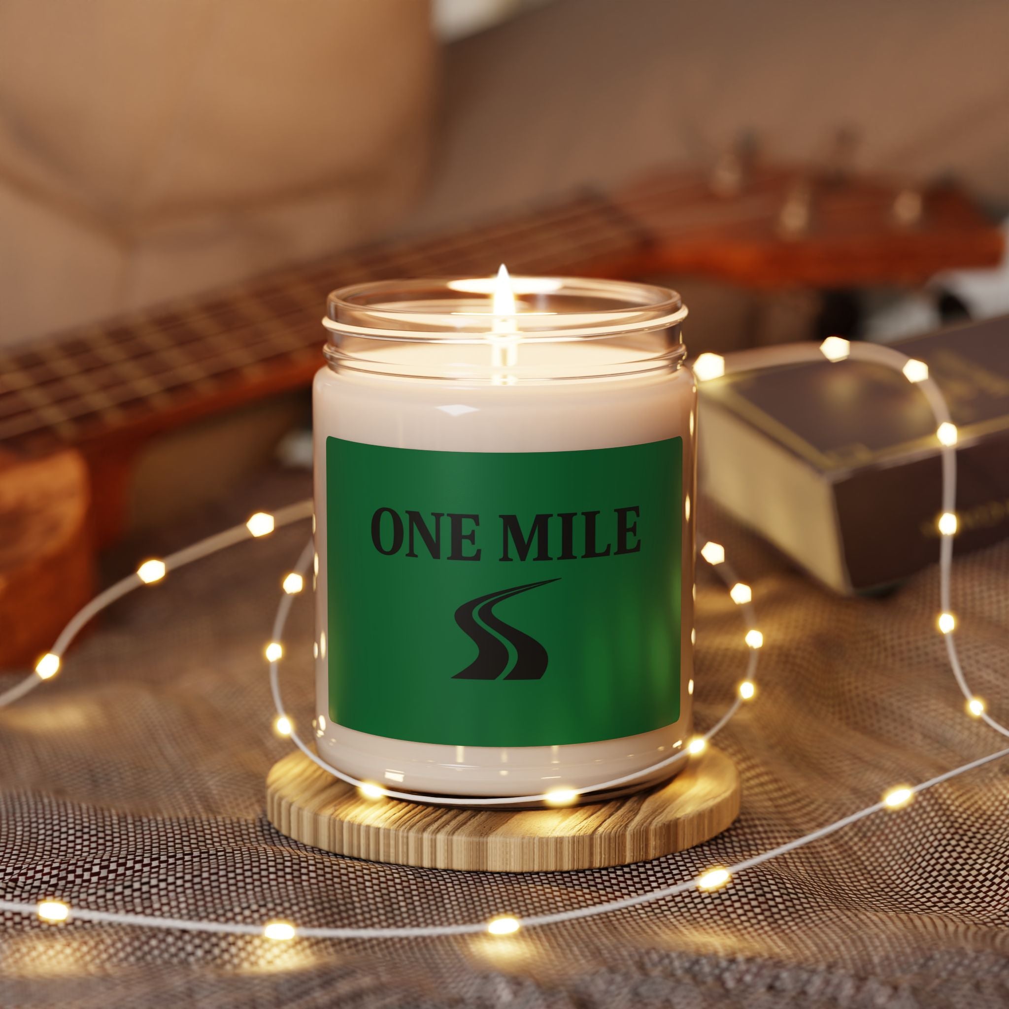 One Mile Scented Soy Candle — Faith Hope Resilience Jar (9 oz)