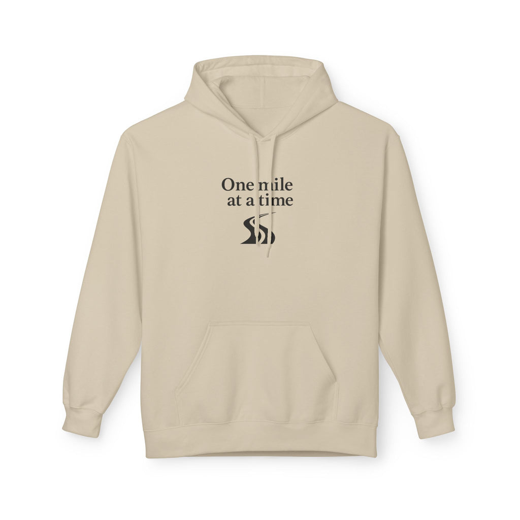 One Mile Endurance Hoodie – Minimal Runner Graphic Pullover