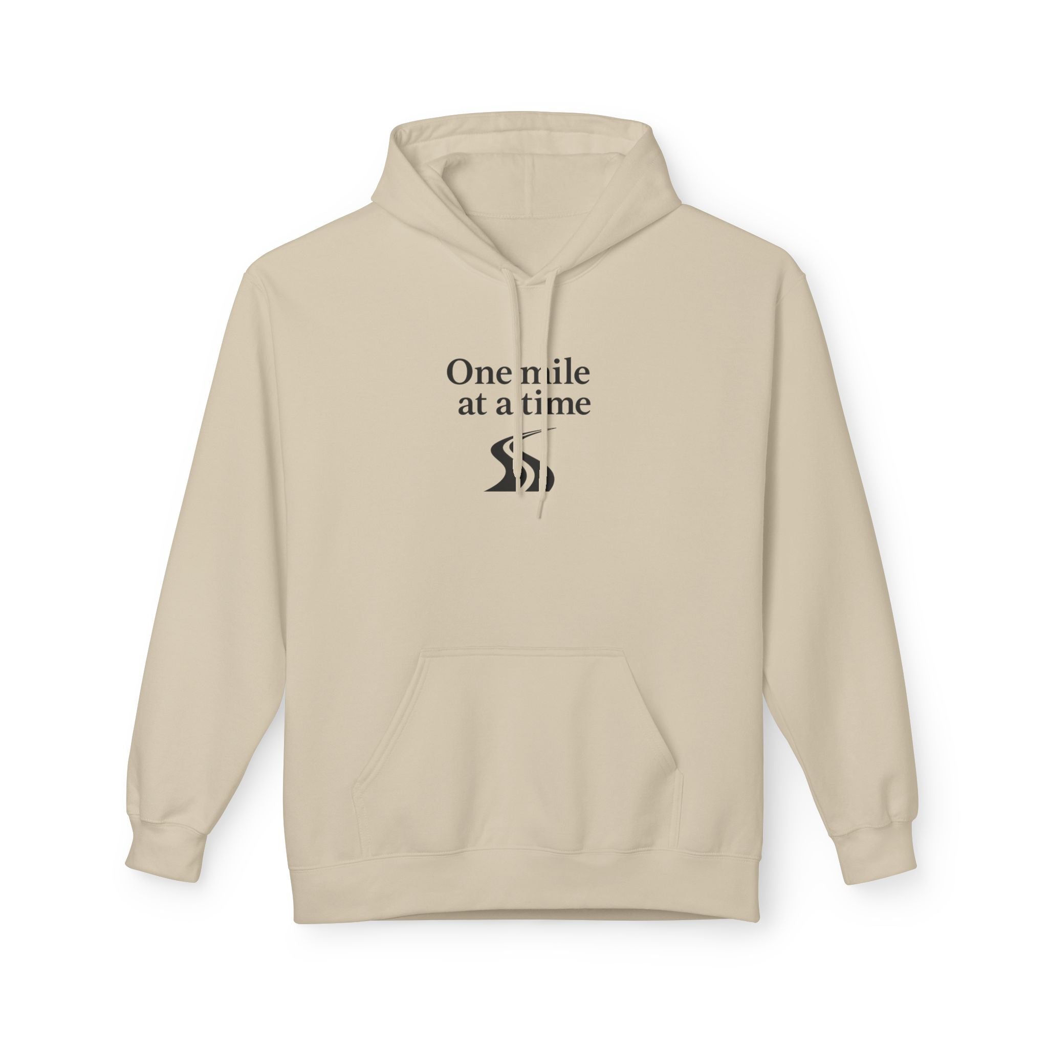 One Mile Endurance Hoodie – Minimal Runner Graphic Pullover