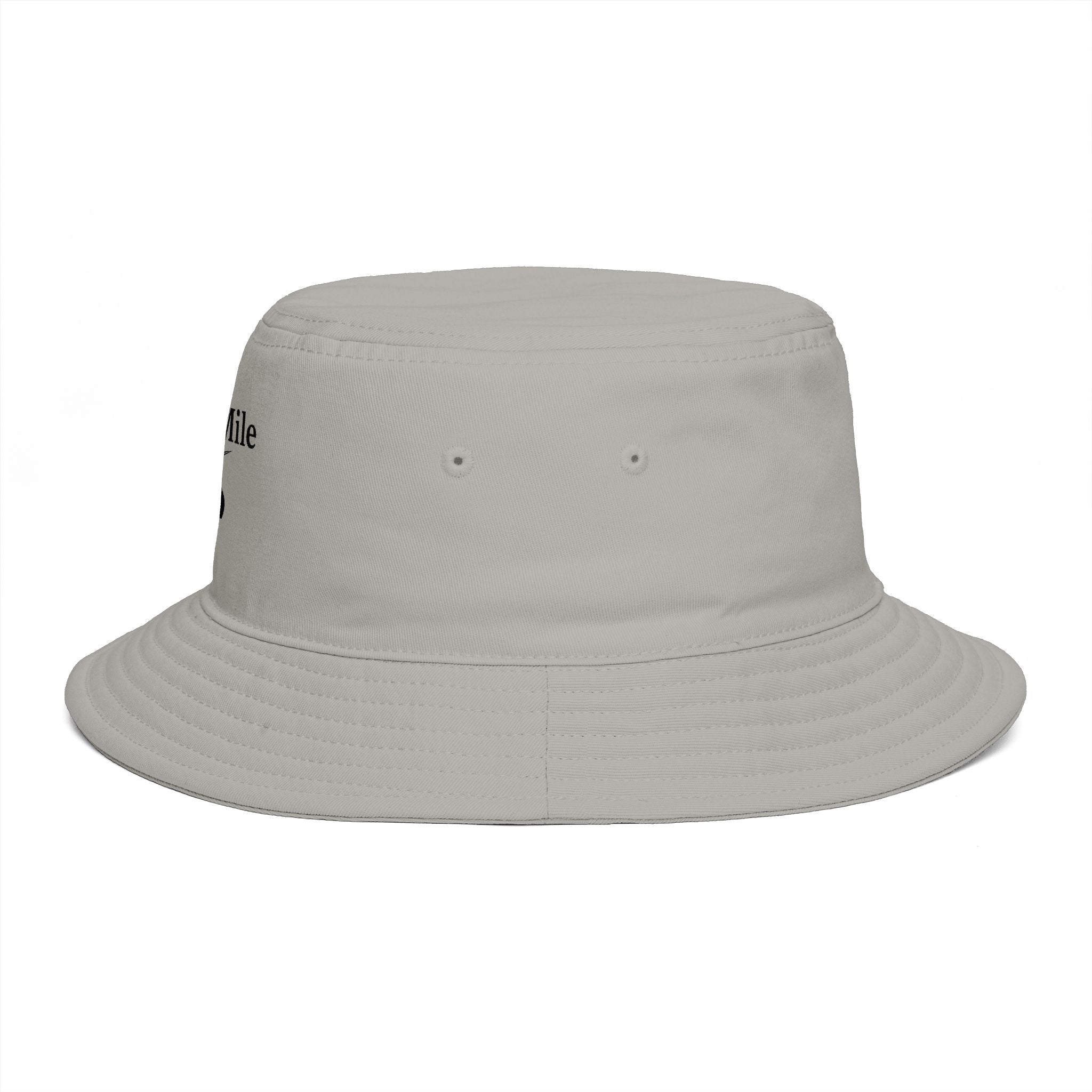 One Mile Bucket Hat — Road Logo Casual Outdoor Sun Hat