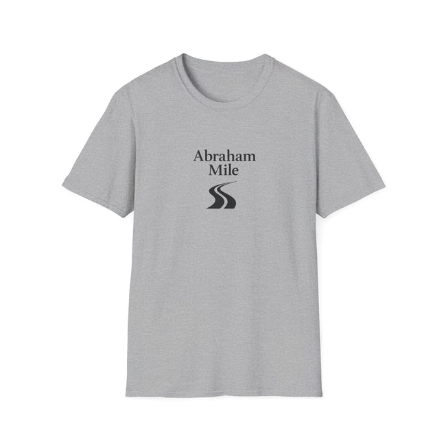 One Mile - Abraham Faith/Hope/Resilience T-Shirt — Minimalist Motivational Tee Main Image