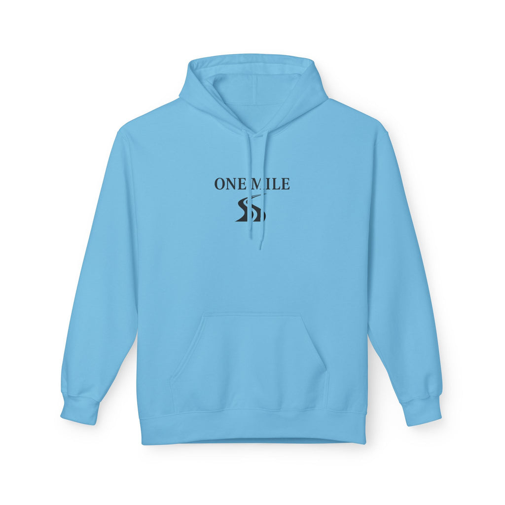 One Mile Hoodie — Minimal Running Graphic Pullover