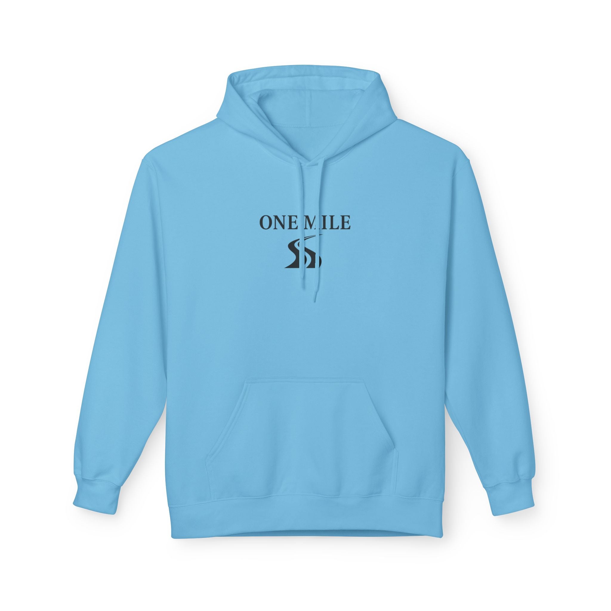 One Mile Hoodie — Minimal Running Graphic Pullover