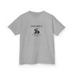 Kids Tee — One Mile "I'm just getting started" motivational tee