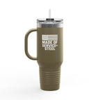 One Mile Veteran/Citizen/Civil Servant/Patriot 40oz Insulated Travel Mug