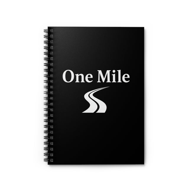 Copy of One Mile Spiral Notebook — Branded Ruled Journal for Runners & Events Hover Image