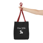 One Mile Logo Tote Bag — Everyday Traveler / Running & Fitness Canvas Tote