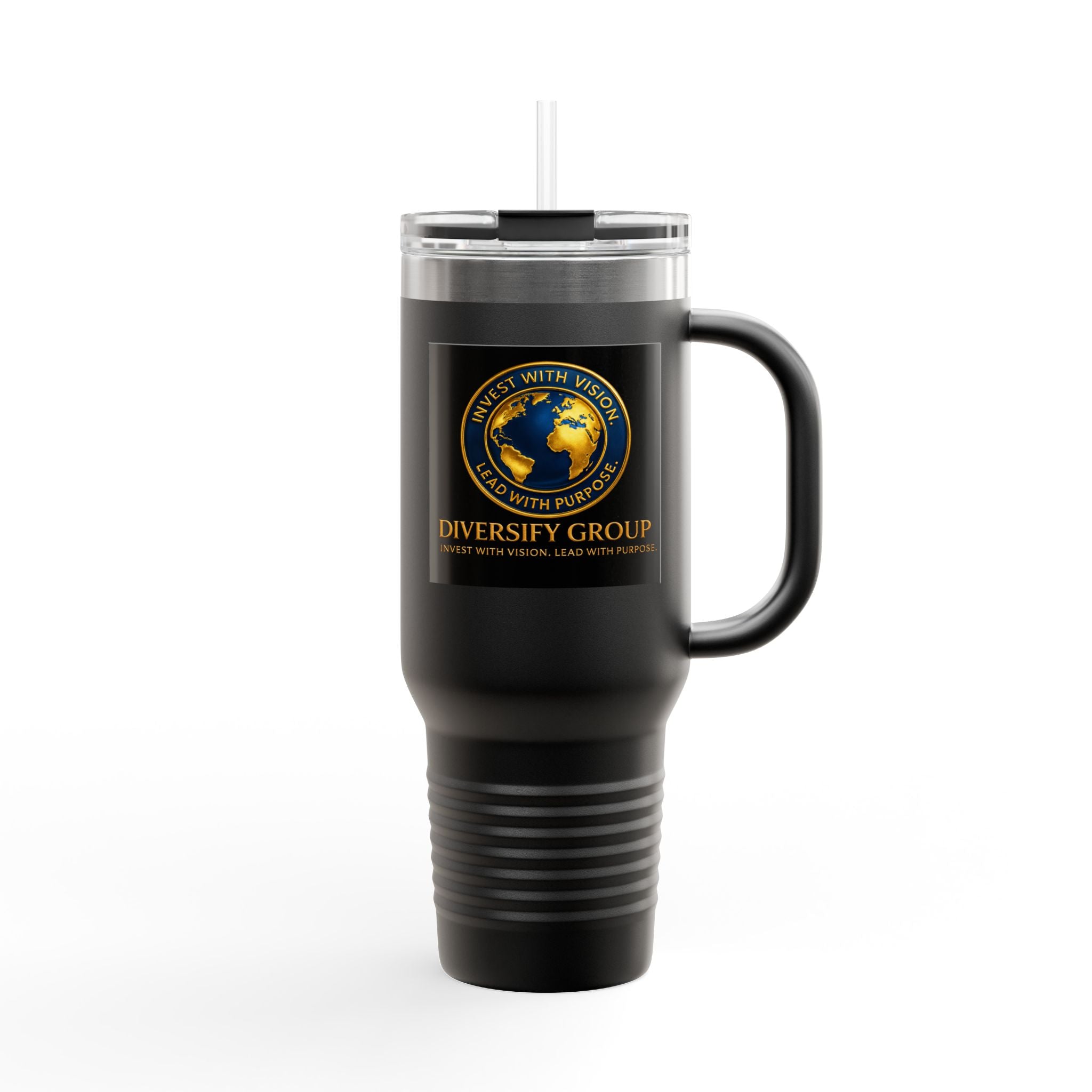 Special Edition Global Support 40oz Insulated Travel Mug (Black)