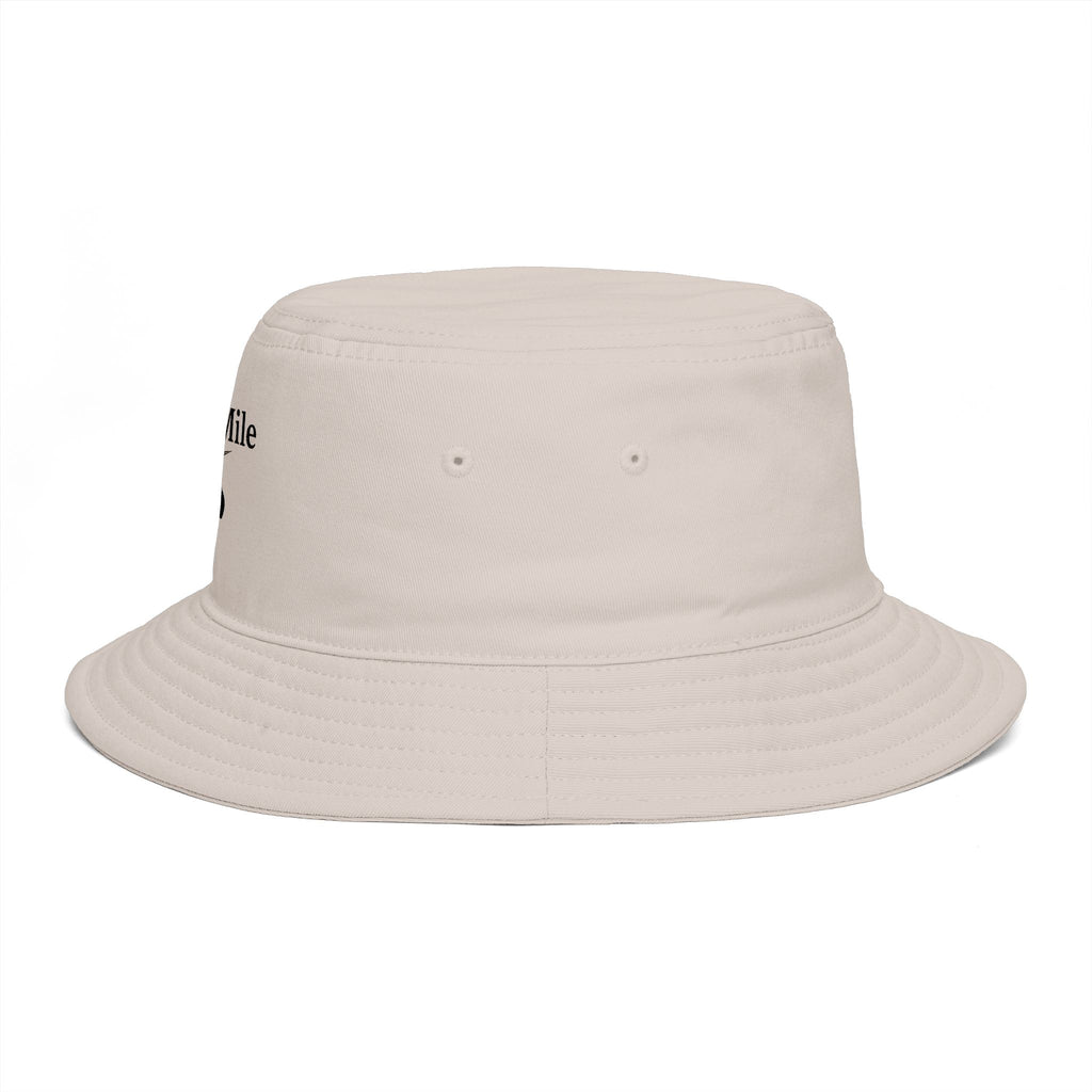 One Mile Bucket Hat — Road Logo Casual Outdoor Sun Hat