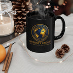 Special Edition Global Support Black Coffee Mug – Motivational Running / Walking Gift / Office / Traveler (11oz & 15oz)