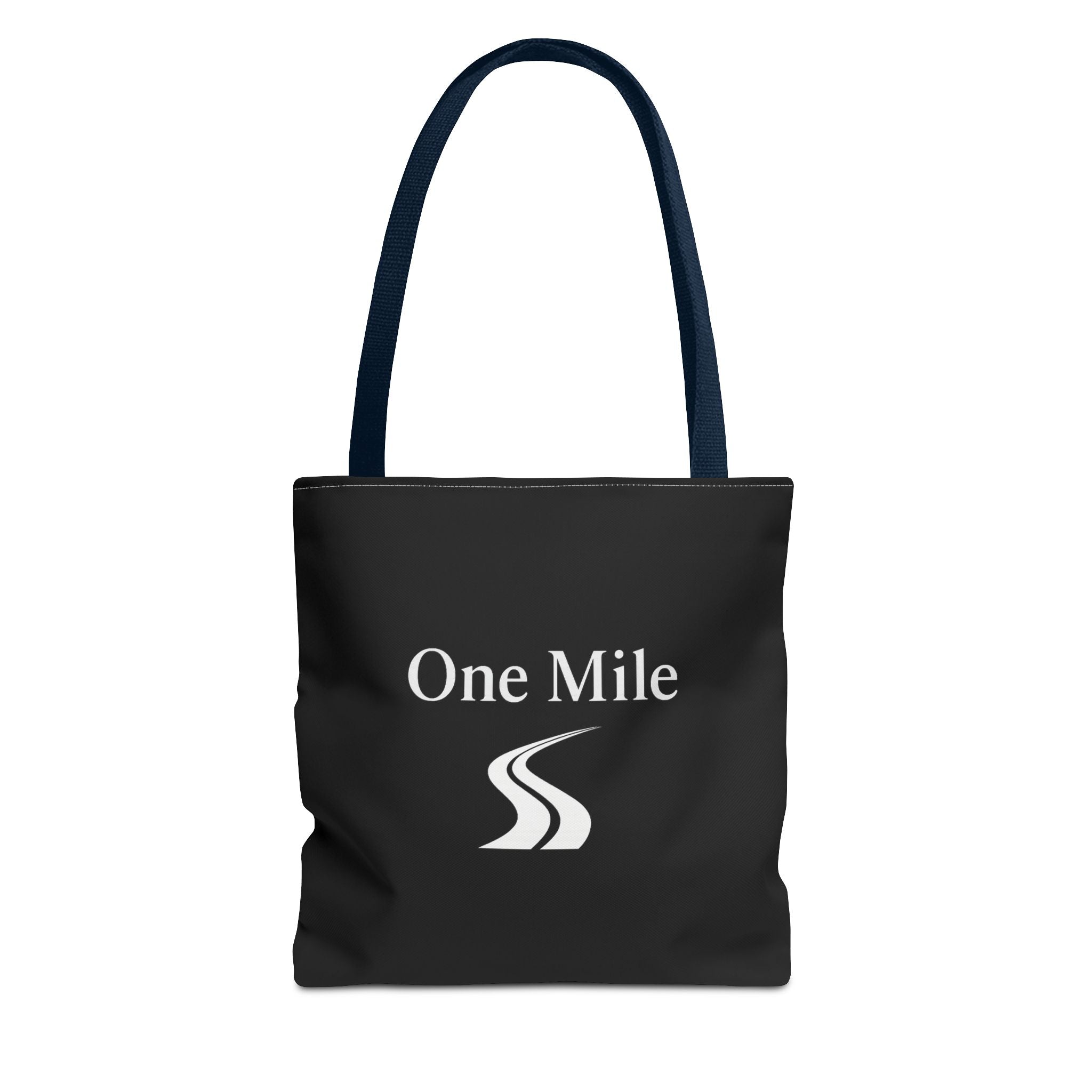 One Mile Logo Tote Bag — Everyday Traveler / Running & Fitness Canvas Tote