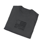 One Mile Veteran/Service Member — "My Oath Did Not Expire" Motivational Minimalist Tee