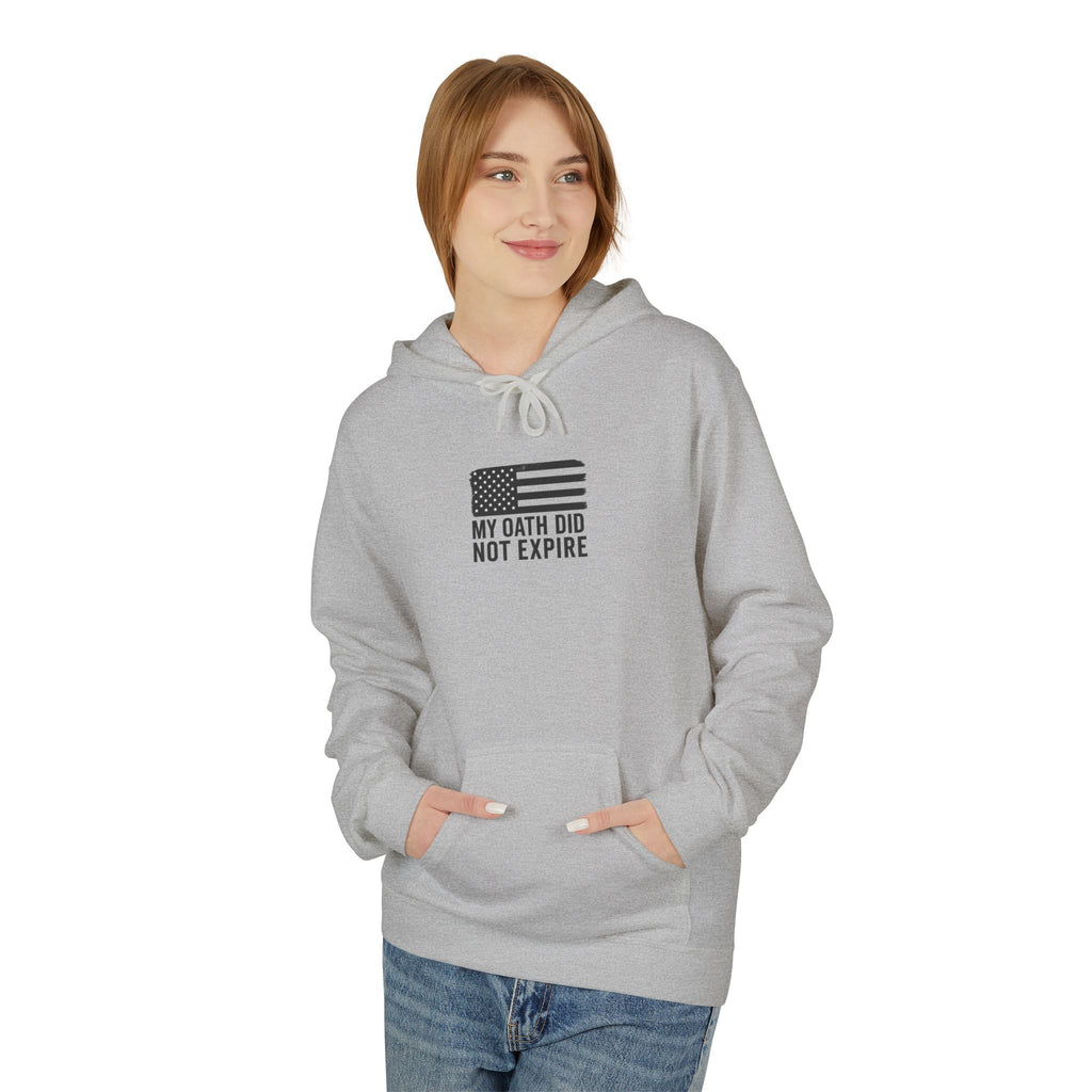 One Mile Veteran/Service Member Hoodie – Minimal Runner Graphic Pullover