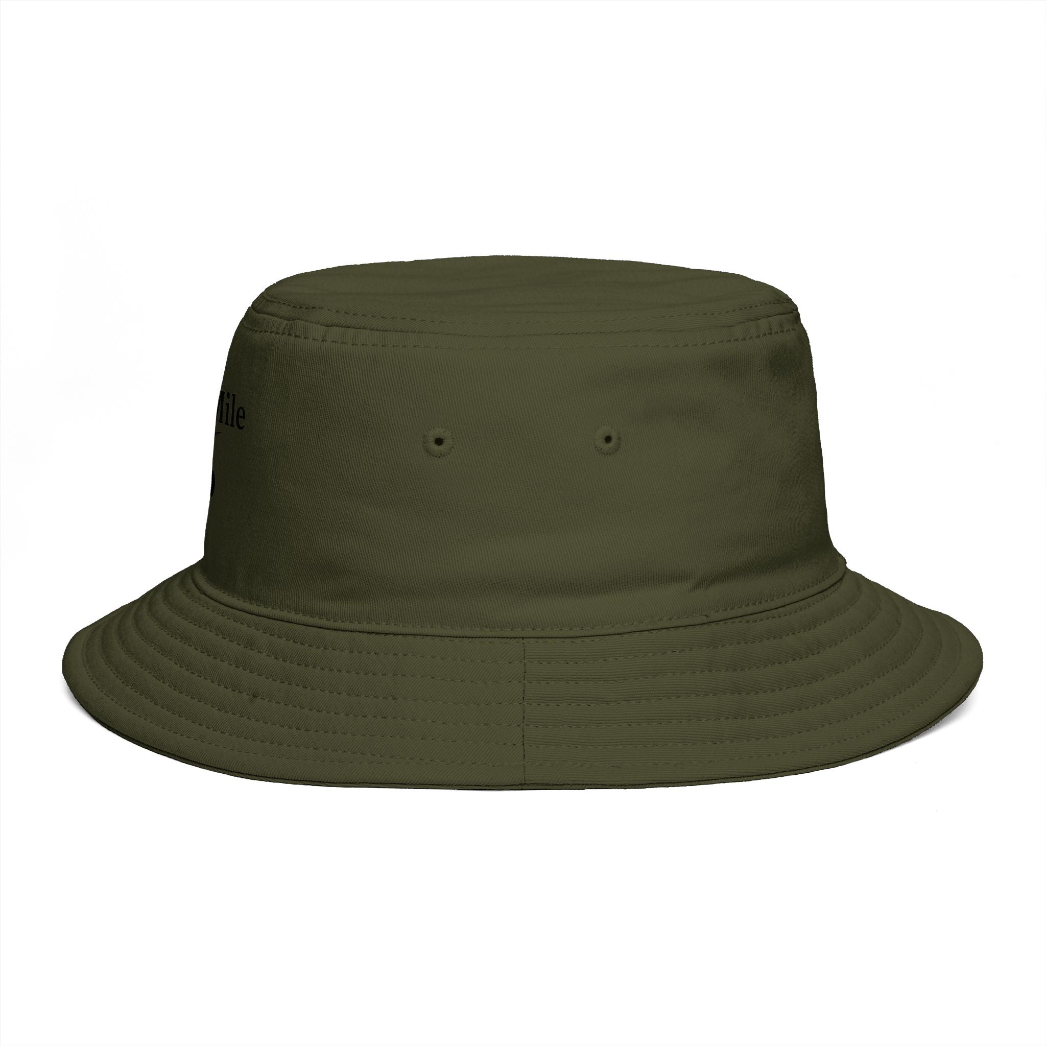 One Mile Bucket Hat — Road Logo Casual Outdoor Sun Hat