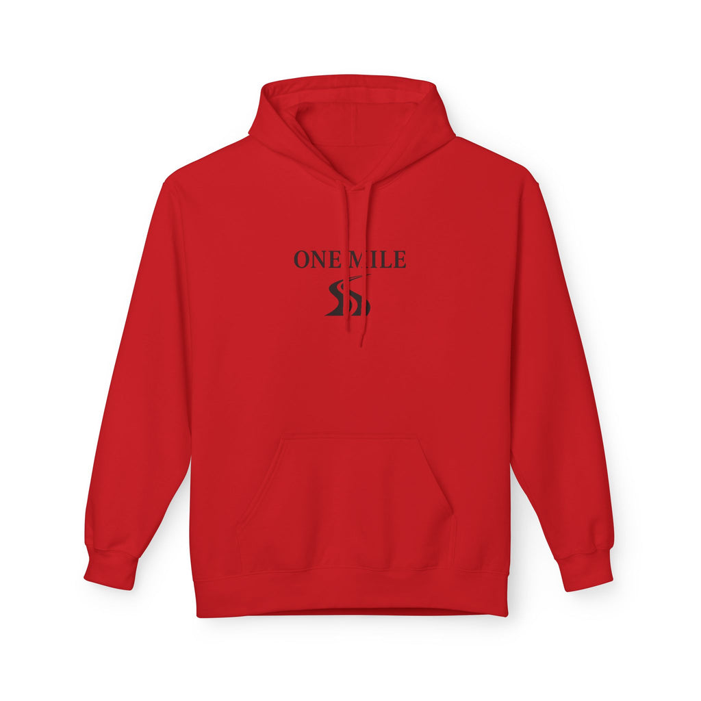 One Mile Hoodie – Minimal Runner Graphic Pullover