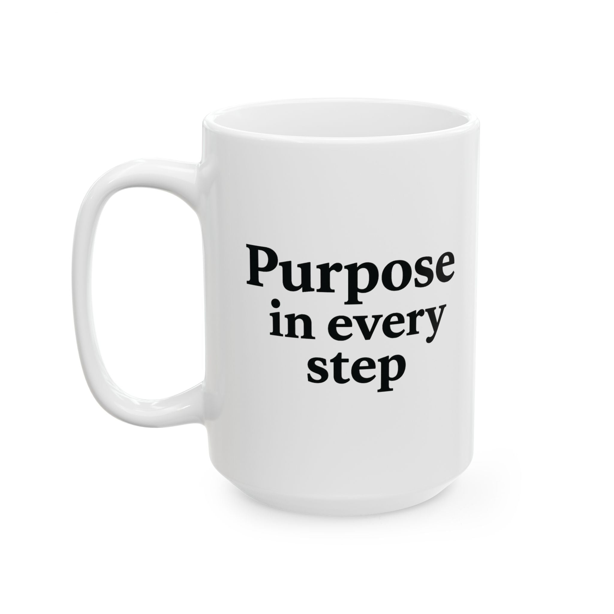 One Mile Road Map Ceramic Mug — Runner & Traveler Coffee Cup (11oz, 15oz)