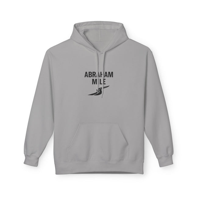 One Mile Abraham Faith/Hope Resilience Hoodie – Minimal Runner Graphic Pullover Main Image