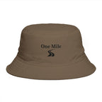 One Mile Bucket Hat — Road Logo Casual Outdoor Sun Hat