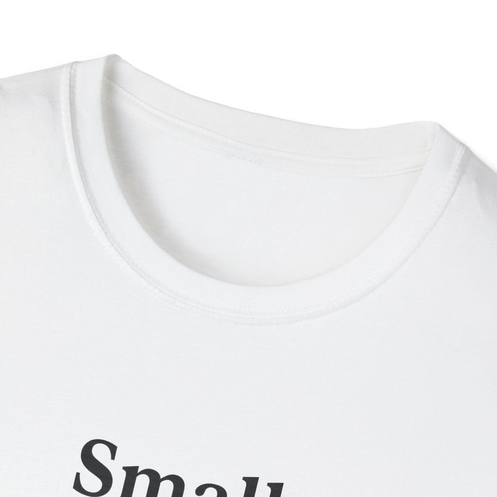 T-Shirt — "Small steps. Big breakthroughs." Motivational Tee for Goal-Getters