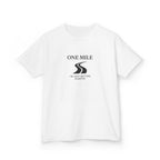 Kids Tee — One Mile "I'm just getting started" motivational tee
