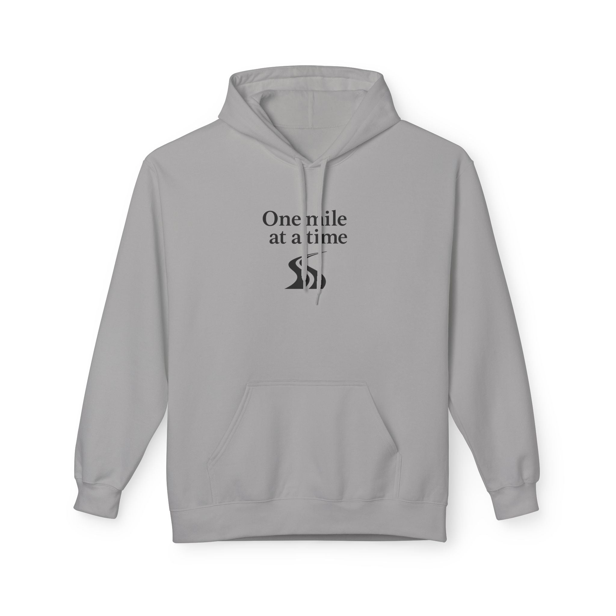 One Mile Endurance Hoodie – Minimal Runner Graphic Pullover